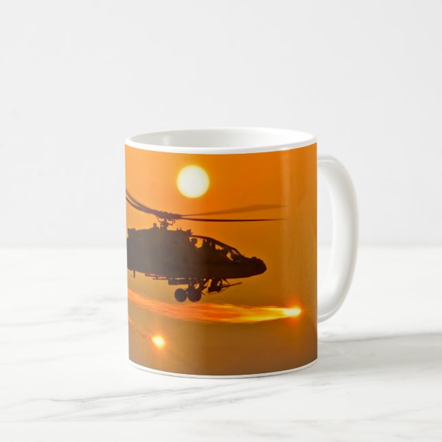 AH-64D APACHE KAFFEMUGG (Framsida höger)