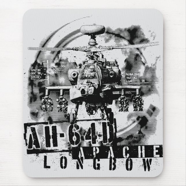 AH-64D Apache Longbow Musmatta (Framsidan)