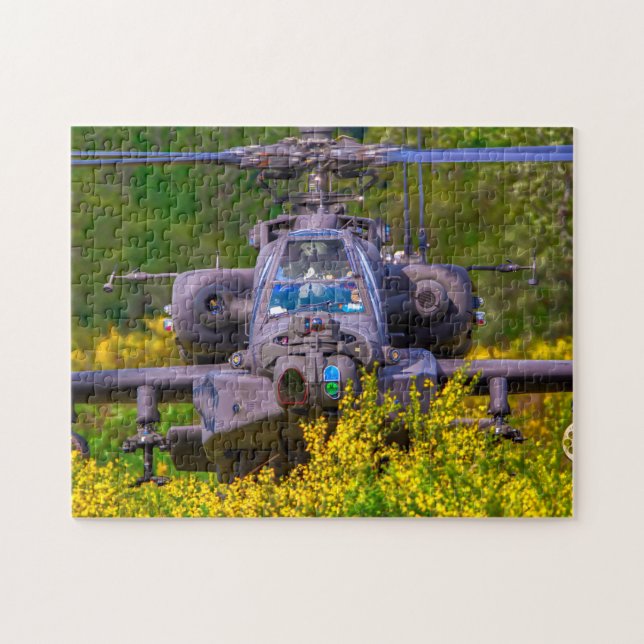 AH-64E APACHE GUARDIAN (11 x 14 TUM) Pussel (Horisontell)