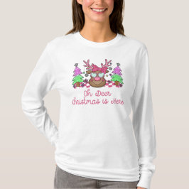 Åh Älg Julen Är Här T Shirt