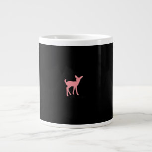 Åh Älg Retro Klassisk Stil Jumbo Mugg