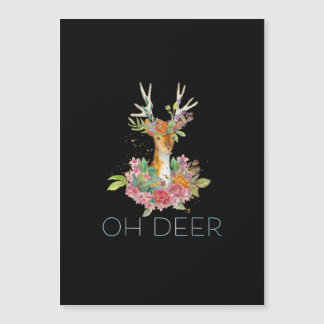 Åh Älg Söt Färgrik Älg Minimalistisk Design 