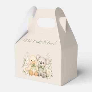 Åh Baby Anka och Koala Baby Shower Presentaskar