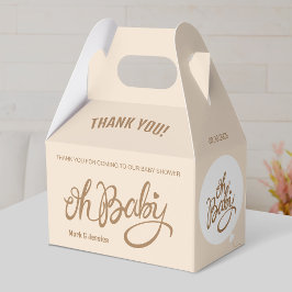 Åh baby - babybodsmatta (Beige) Presentaskar