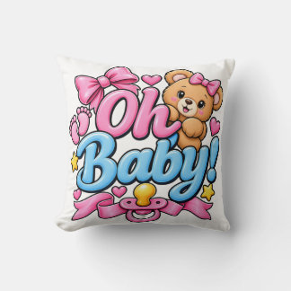 Åh Baby! Bebisens firande design Kudde