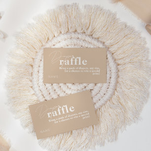 Åh Baby Boho Modern Simple Baby Shower-bladet Tilläggskort