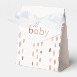 Åh Baby, könsneutrala moderna babyskor Presentaskar
