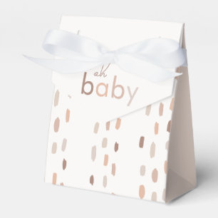 Åh Baby, könsneutrala moderna babyskor Presentaskar