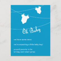 Åh Baby! Meddelande om gravid