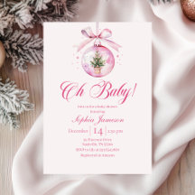 Åh Baby Rosa Högtid Baby Shower