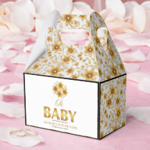 Åh Baby Watercolor Rose Guld Baby Shower