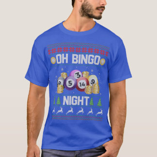 Åh Bingo Nattfunny för Bingo Player jul414 T Shirt
