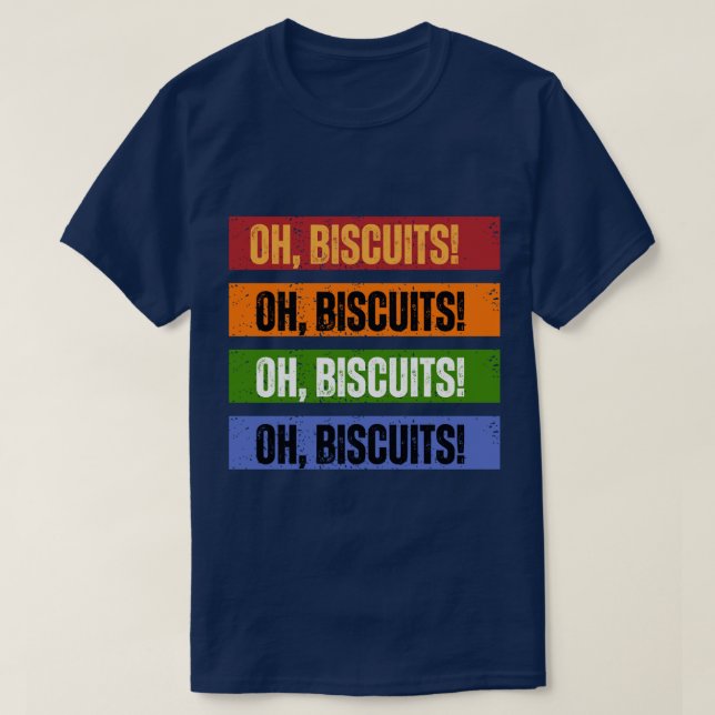 Åh Biscuits bluey 4 T Shirt (Design framsida)