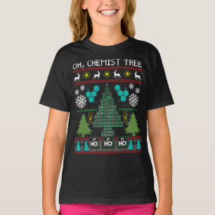 Åh Chemistree Funny Science Design Gift Periodic T Shirt
