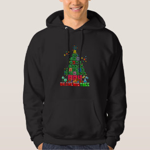 Åh Chemistree Julgran Julafton Ljus kemi Hoodie