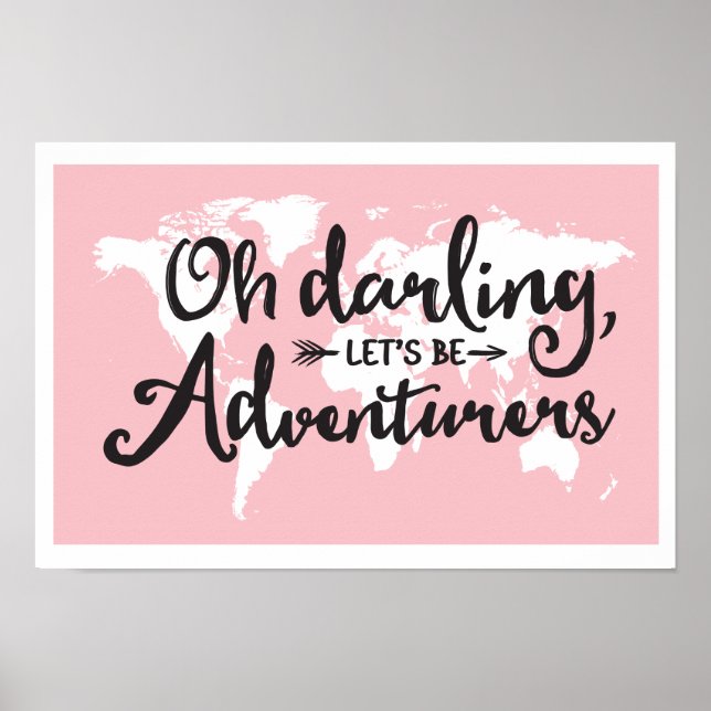 Åh, Darling Låt oss Adventurers Poster (Framsidan)