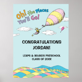 Åh, de platser du kommer att gå! Examen Poster