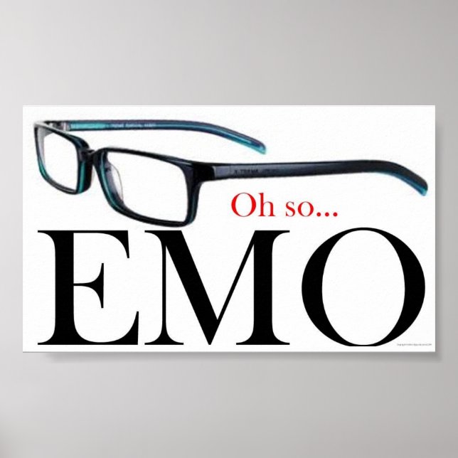 Åh, Emo Poster (Framsidan)