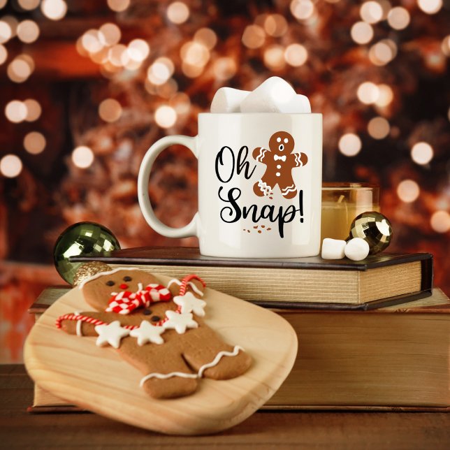 Åh, fäst! Gingerbröd Kaffemugg (Enjoy your gingerbread man)