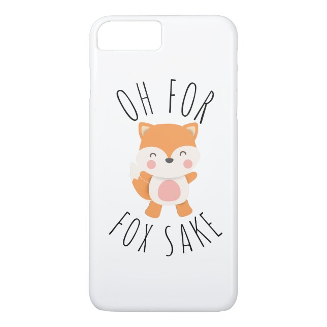 Åh för Fox Sake Case-Mate iPhone Skal (Baksida)