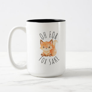 Åh för Fox Sake Coffee Mugg