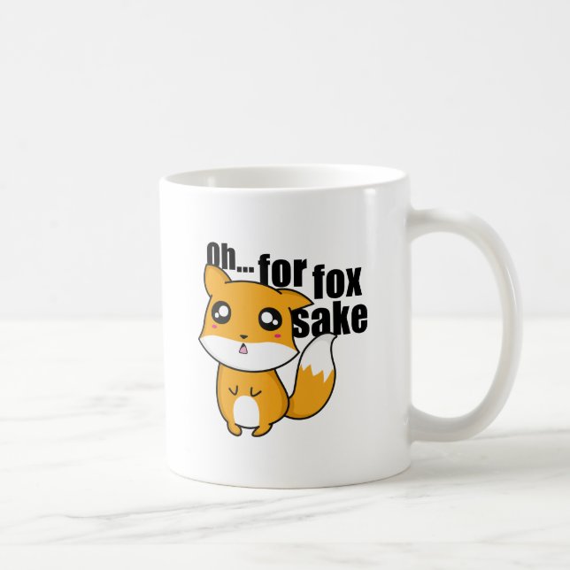 Åh... För fox Sake Kaffemugg (Höger)