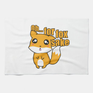 Åh... För fox Sake Kökshandduk