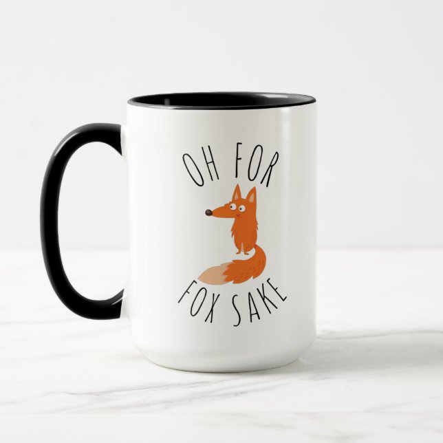 Åh för Fox Sake Mugg (Vänster)