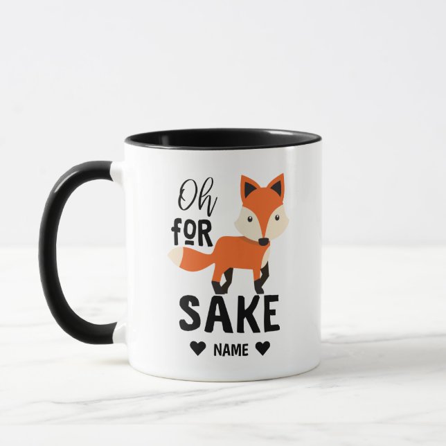 Åh för Fox Sake Mugg (Vänster)
