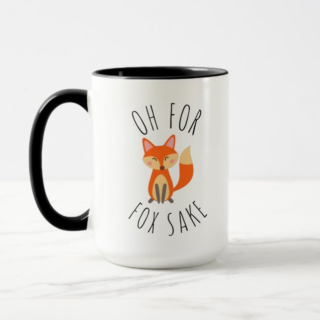 Åh för Fox Sake Mugg (Vänster)