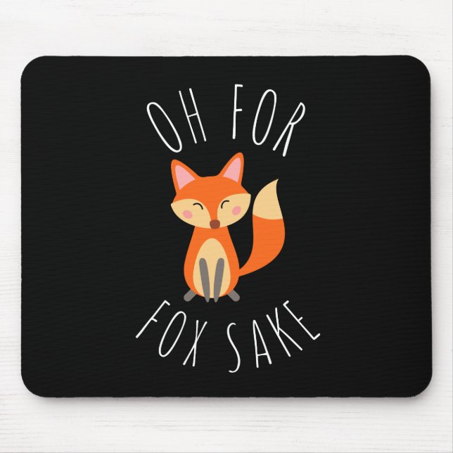 Åh för Fox Sake Musmatta (Framsidan)