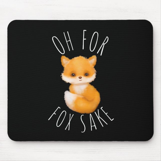 Åh för Fox Sake Musmatta (Framsidan)