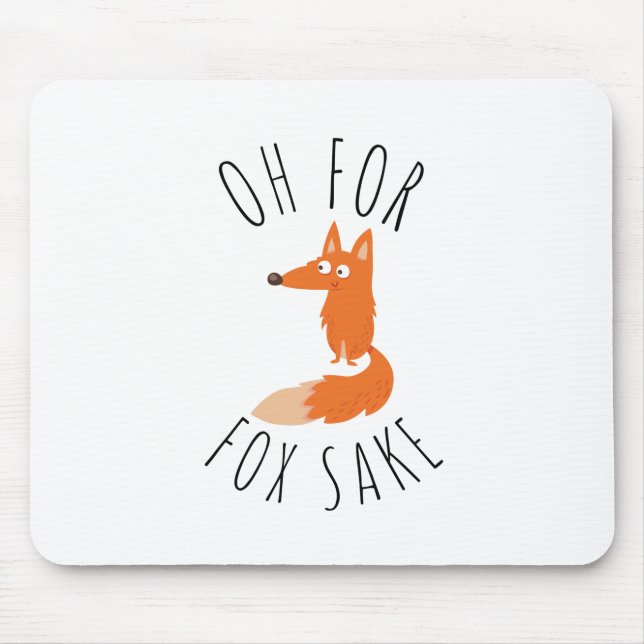 Åh för Fox Sake Musmatta (Framsidan)