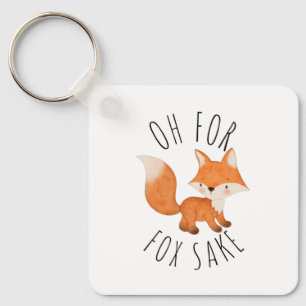 Åh för Fox Sake Nyckelring