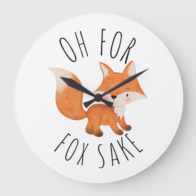 Åh för Fox Sake        Stor Klocka (Framsida)