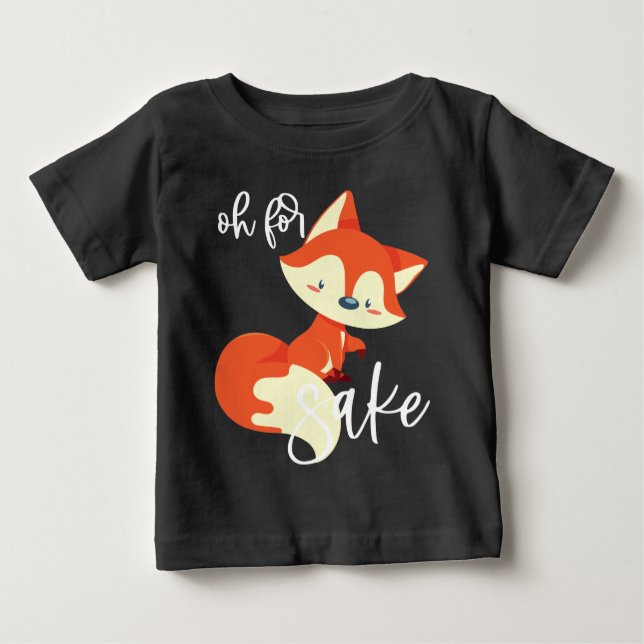 Åh för FOX Sake T Shirt (Framsida)