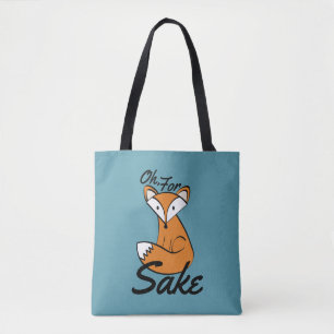 Åh, för fox-skalning tygkasse