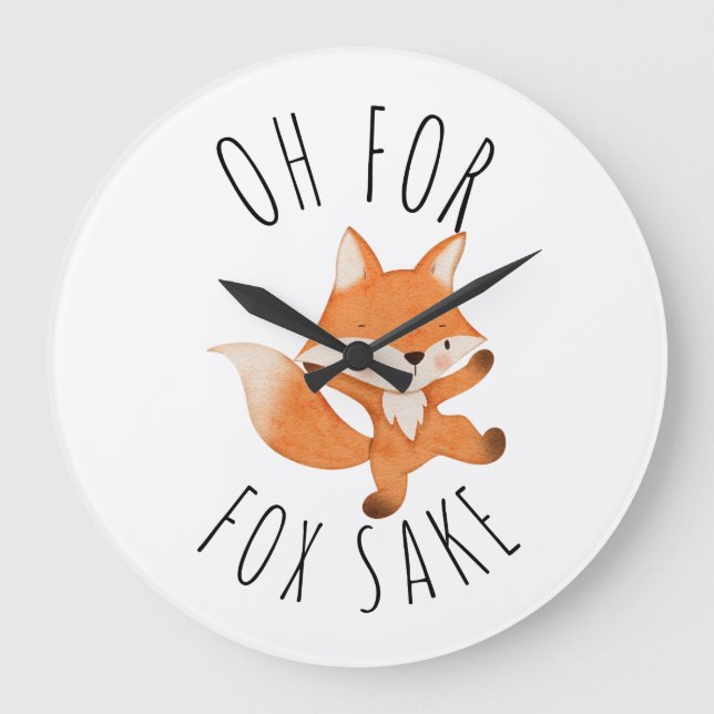 Åh för Fox skull     Stor Klocka (Framsida)