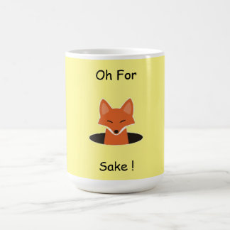Åh för Fox's skull Kaffe Mugg