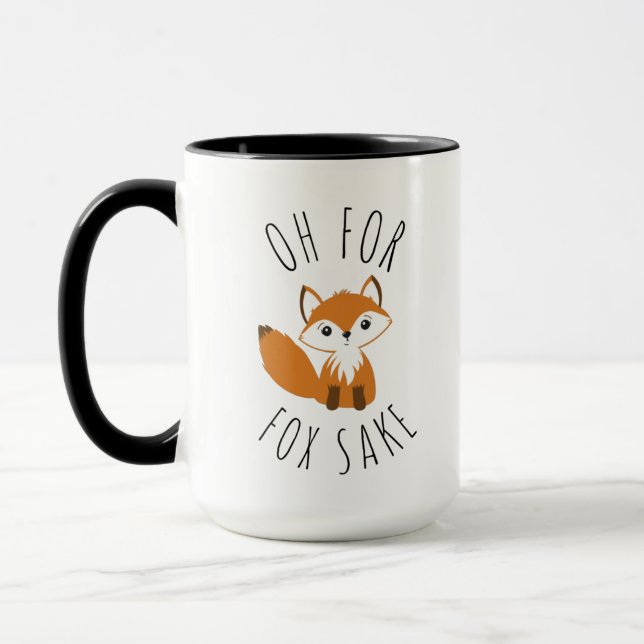 Åh för fusk skull mugg (Vänster)
