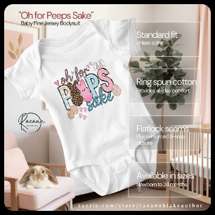 "Åh för guds skull" Babyfin ärmlös body i jerseyma T Shirt