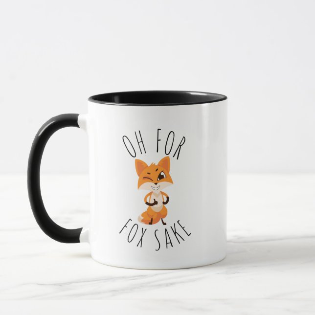 Åh för rävs skull  mugg (Vänster)