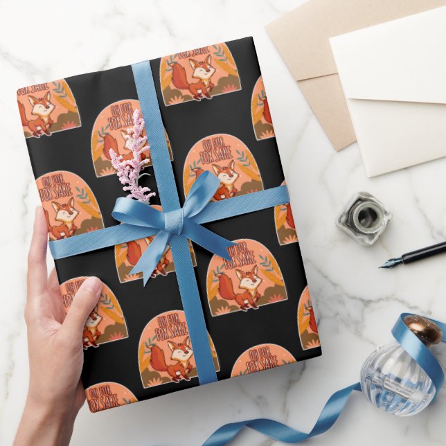 Åh för rävs skull söta och roliga rävar presentpapper (Gifting)