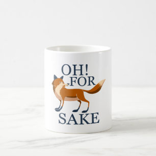 Åh, för rävsakens skull kaffemugg