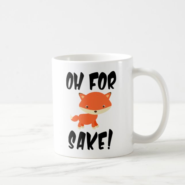 Åh för rävsakens skull! kaffemugg (Höger)
