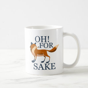 Åh, för rävsakens skull kaffemugg