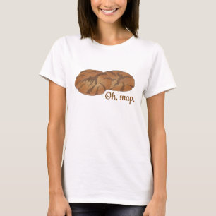 Åh (Ginger) Snap Amish PA Dutch Gingersnap Cookies T Shirt