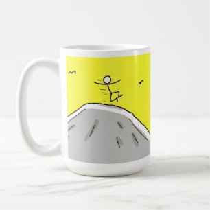 "Åh, glädje! En ny dag..." 15 oz kaffe mugg