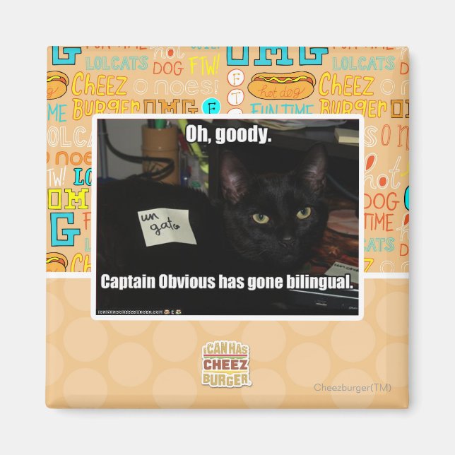 Åh, godis. magnet (Framsidan)