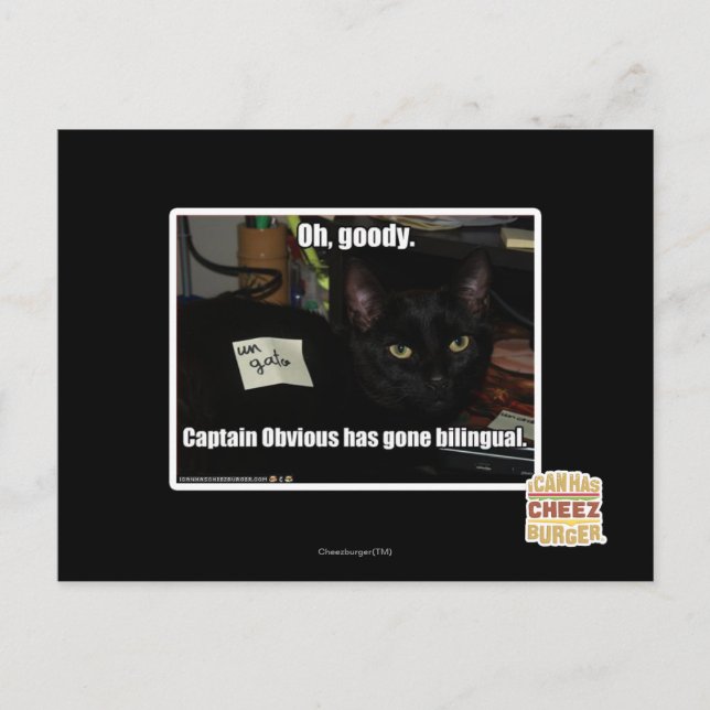 Åh, godis. vykort (Framsida)